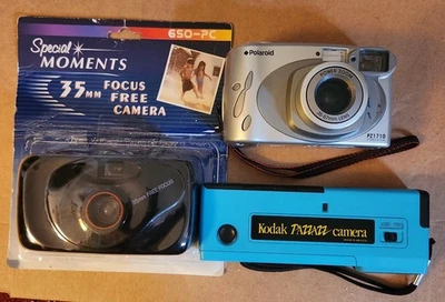 Mixed 35mm Camera Lot  Polaroid - Image 1 of 4
