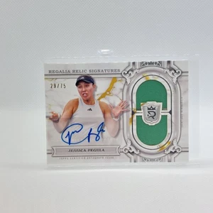 Jessica Pegula 2024 Topps Royalty Tennis Regalia Relic Signatures /75 - Picture 1 of 2