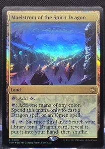 Maelstrom of the Spirit Dragon #260 Tarkir: Dragonstorm Foil Raro - Imagen 1 de 2