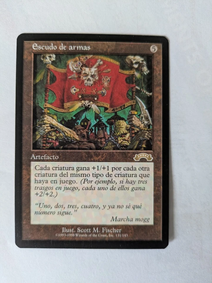 Spanish Coat of Arms Exodus MTG NM Free shipping with tracking - Image 1 of 2