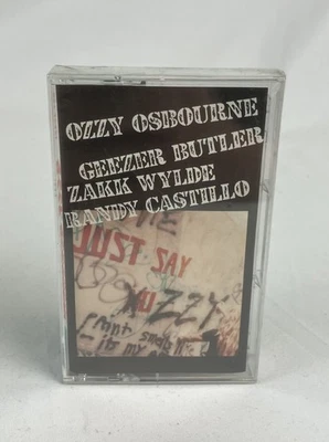 OZZY OSBOURNE Cassette Tape Just Say Ozzy (1990) Factory Sealed New War Pigs - Image 1 of 3