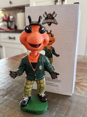 AUGGIE Augusta GreenJackets / Atlanta Braves MiLB Mascot SGA Bobblehead NIB! - Image 1 of 2