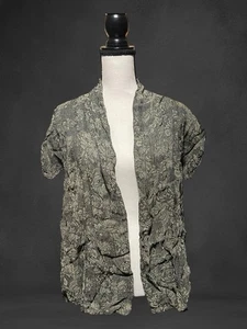 Chaleco Champagne Collection by All That Glitters bordado frente abierto talla OS - Imagen 1 de 3