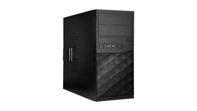 In-Win EFS052.CH450TB3.2 Mini Tower PC Case Micro ATX Front Audio USB Black - Image 1 of 4