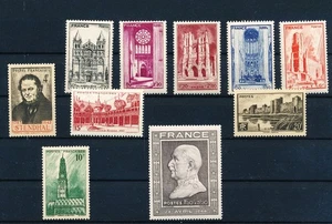 LS58646 France portraits architecture fine lot MNH - Picture 1 of 1