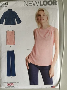 #NEW LOOK - K6532 - LADIES MULTI ITEM SEWING PATTERN - SIZES US 8-18 - UNUSED - Picture 1 of 7