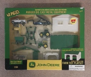 Ertl John Deere Farm 1/64 Die Cast Toy Play Set 40 Pieces NOS FREE SHIPPING - Picture 1 of 2