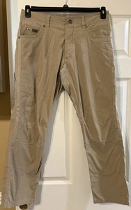 Pantalones chinos informales Kuhl Radikl para hombre 34 X 30 beige al aire libre senderismo - Imagen 1 de 10