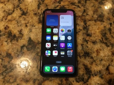 Apple iPhone 11 64gb negro desbloqueado de fábrica, 99% salud de la batería - EC Foto 1 de 3