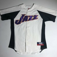 utah jazz baseball jersey