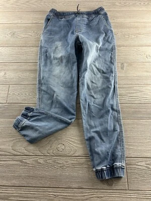 Pantalones Eddie Bauer Niños Grandes (14) Unisex Azul Flex Denim Jogger Cordón Cintura Foto 1 de 4