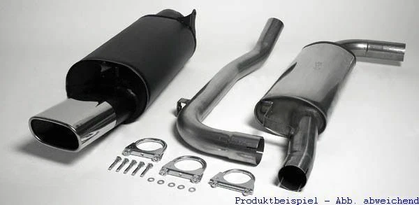 Instalación FMS Grupo A acero cromado Volvo S40/V40 fase I (V,96-00) 1.6l 16V 77kW - Imagen 1 de 1