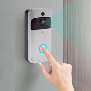 V5 HD Smart WiFi Video Camera Visual Doorbell Intercom 1280*720P Night Vision - Picture 1 of 22