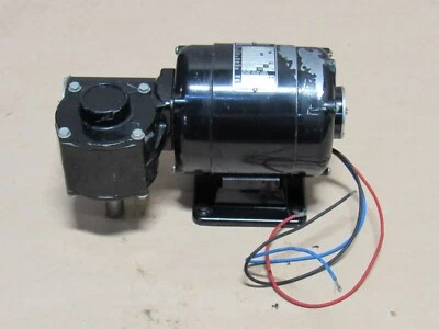 BODINE ELECTRIC GEARMOTOR NCI-34RH G1257048 115V 1/15 HP 1500RPM 30:1 RATIO 1PH - Image 1 of 4