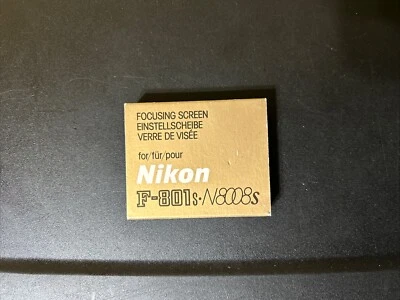 NIKON FOCUSING SCREEN for F-801s / N8008s, NEW - Image 1 of 2