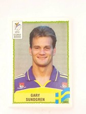 #127 Gary Sundgren Sweden Black Back - Euro 2000 Panini