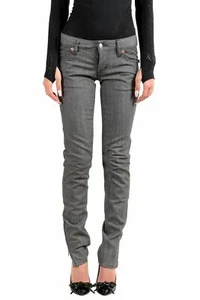 Dsquared2 Women's "Super Slim Jean" Gray Wash Jeans US XS IT 38 - Picture 1 of 5
