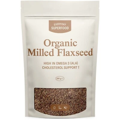 Milled Flaxseed Organic Ground Flaxseeds Powder Milled Linseed Raw Flax Seed - Image 1 of 4