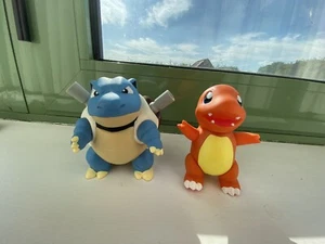 Pokemon Bundle x 2 Bulbasaur & Charizard Figures 5 Inches - Tomy 1998 - Picture 1 of 13