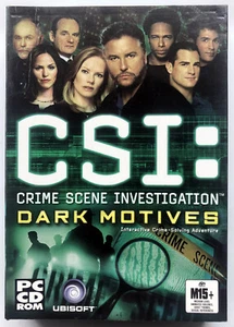 CSI: Crime Scene Investigation - Dark Motives (PC CD-ROM Game 2003) NEW & SEALED - Picture 1 of 10