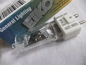 Bulb STAGE STUDIO lamp EIKO EHA 500W 120V Tungsten Halogen GY9.5 .... 29 nu - Picture 1 of 1