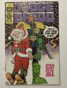 JUEZ DREDD #6 MARZO 1987 CÓMICS DE CALIDAD I Am The Law Reino Unido - Imagen 1 de 6