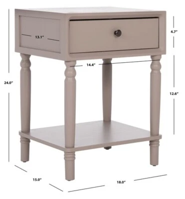 Safavieh SIOBHAN ACC TABLE WSTORAGE DRW, Reduced Price 2172732052 AMH6611C - Image 1 of 4