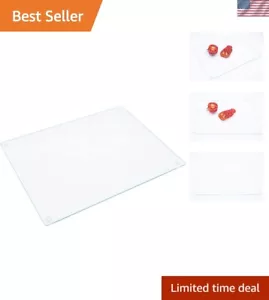 Elegant Scratch-Resistant Glass Cutting Board 12x16 – Indestructible Kitchen Aid - Picture 1 of 9
