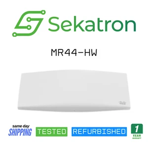 ♻️ Cisco Meraki MR44-HW Cloud-Managed Wi-Fi 6 Access Point ⚡Unclaimed - Tested - Picture 1 of 2