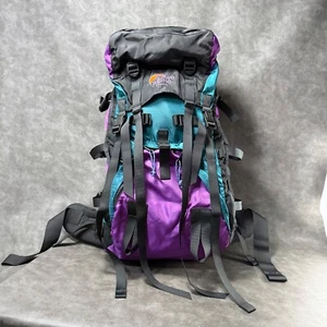 Lowe Alpine Sirocco Internal Frame Hiking Outdoor Backpack Green/Purple - Picture 1 of 21