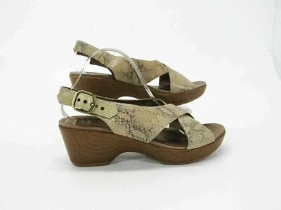 Zapato Dansko Mujer Jacinda Talla 10M EUR 41 Marrón Sandalia Cordones Usado qp Foto 1 de 4