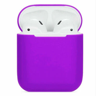 Nueva Funda Silicona TPU Suave Recubrimiento Para Apple Airpods 2 1 Auriculares Cargador Cubierta Foto 1 de 4
