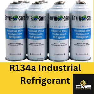 Refrigerante de repuesto Enviro-Safe Industrial Auto AC R134a, 12 latas - Imagen 1 de 3