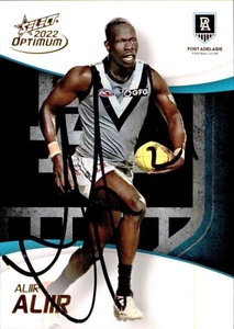 Signed 2022 Port Adelaide Power AFL Select Optimum Card - Aliir Aliir - Picture 1 of 3