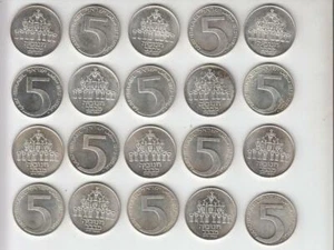 Lot of 20 Israel 1973 Hanukka Coins Babylonion Lamp each 20g Silver, ASW 6.43 oz - Picture 1 of 2