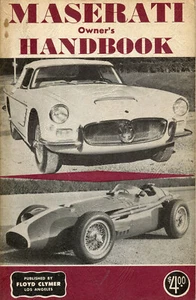Manual del propietario Maserati de Hans Tanner edición original años 60 - Imagen 1 de 1