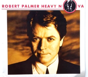 Robert Palmer Heavy Nova -Vinyl LP with Simply Irresistible VGC-Original - Picture 1 of 11