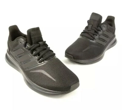 Adidas Run Falcon K Mujer Correr Curso Zapatos Negros Tenis F36549 Talla 6 Nuevo Foto 1 de 4