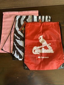 Lotto zaini St Louis / Springfield Cardinals logo SGA stringa Texas League AA - Foto 1 di 4