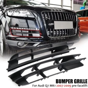 REJILLA FAROS ANTINIEBLA PARACHOQUES DELANTERO IZQUIERDO DERECHO 2007-2010 AUDI Q7 MK1 - Imagen 1 de 12