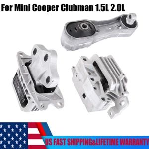 Set of 3 Engine Mount & Trans. Mount for Mini Cooper Clubman 2016-2022 1.5L 2.0L - Foto 1 di 11