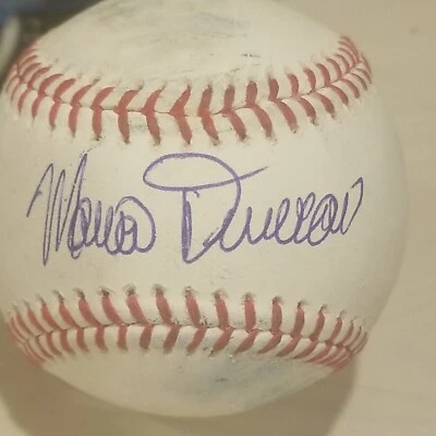Mariano Duncan Firmado Juego Usado Béisbol Autografiado Gu Romlb Pelota Auténtica Foto 1 de 4
