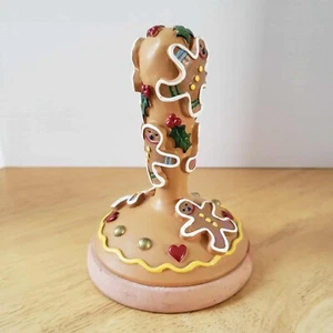 Shaker Hearth Gingerbread Man Cookie Stamp – 1997 Terracotta 5" Christmas - Picture 1 of 8