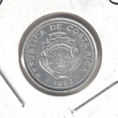 1983 Costa Rica A/Uncirculated 25 Centavos Coin - Image 1 of 2