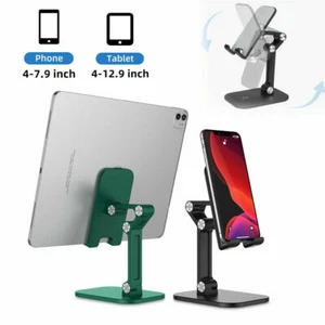 Mobile Phone Holder Stand Desktop Portable Table Desk Mount For iPhone iPad - Picture 1 of 12