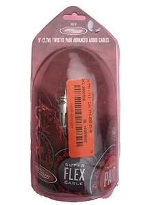 Tsunami 9' (2.7M) Twisted Pair Advanced Audio Cables **NEW** X15-9 Super Flex - Picture 1 of 2