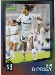 2023 PARKSIDE NWSL VOL 1 SHIMMER FOIL IMANI DORSEY #42 GOTHAM FC /100 - Picture 1 of 1
