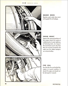 311 Page B-29 Superfortress Illustrat. Pre-Flight Ground Inspection Manual on CD - Picture 1 of 12