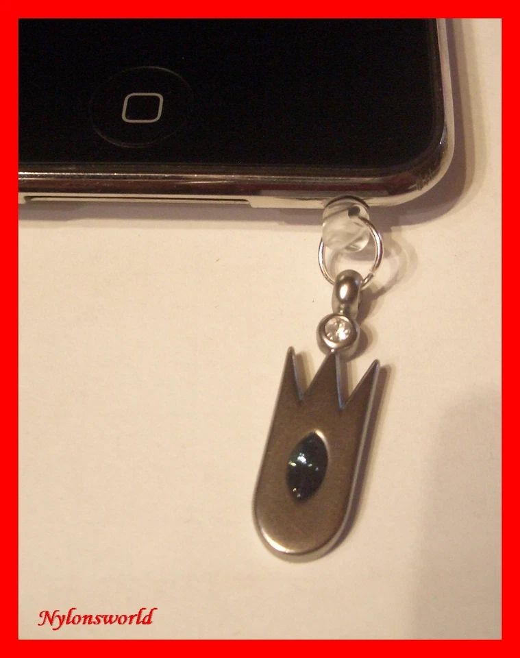 EDEL Smartphone Handy Staubschutz Stöpsel Stecker KRONE m. Strass  NEU  (c954) - Bild 1 von 1