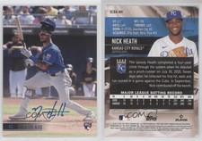 2021 Topps Stadium Club Auto Nick Heath #SCBA-NH Rookie Auto RC